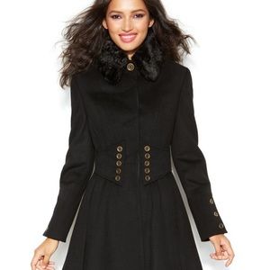 Betsey Johnson Fit & Flare Corset Waist Coat